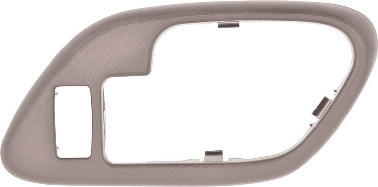 1995-02 Chevrolet / GMC Truck  with Power Lock Hole Inner Door Handle Bezel - Brown; RH