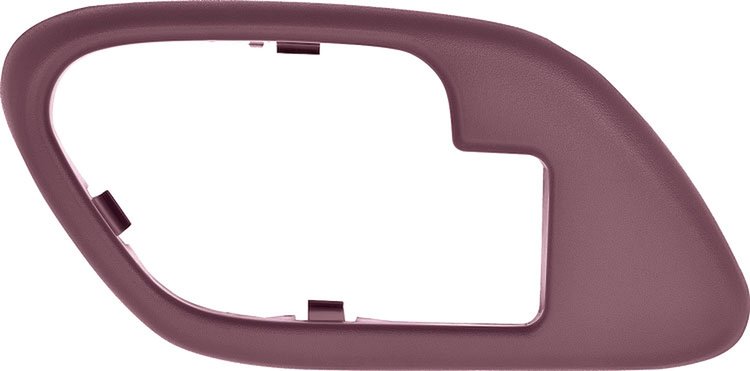 1995-02 Chevrolet / GMC Truck  with Power Windows/Locks Inner Door Handle Bezel - Red; LH