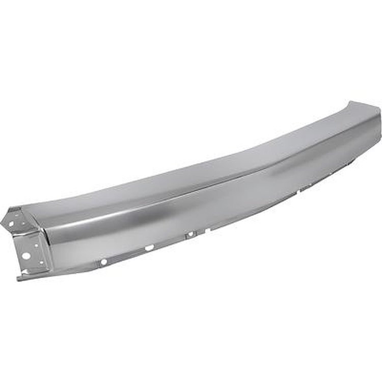 15836961 Front Bumper Face Bar; 2007-08 Chevrolet Silverado 1500 GMT900 Series Truck; Chrome