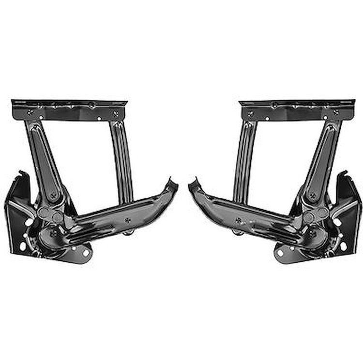 15862A Hood Hinge Assembly Set; 1967-72 Chevy, GMC Pickup, Blazer, Jimmy, Suburban; Without Springs; RH and LH Sides