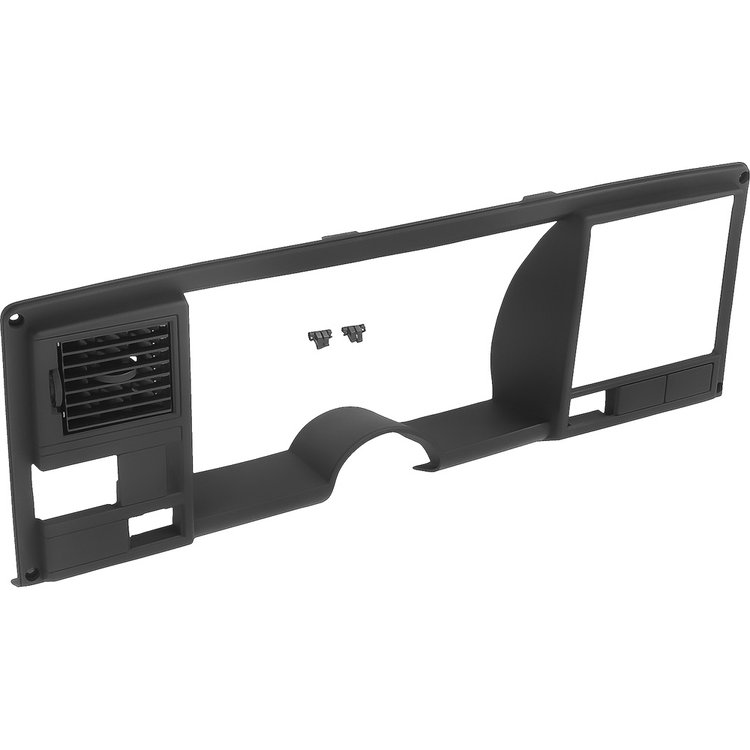 15956796 Instrument Panel Dash Bezel 1988-94 Chevy, GMC Pickup, 1992-94 Blazer, Tahoe, Yukon, Suburban; Black