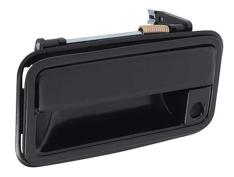 15968163 1988-94 Chevrolet, GMC Truck, Exterior Door Handle, Front, Smooth Finish, Black, LH Driver Side