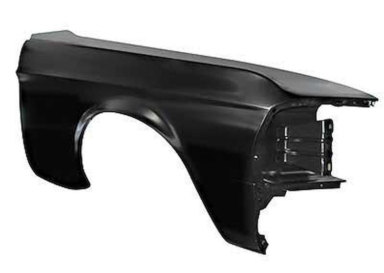 16005CR Front Fender 1967 Ford Mustang; EDP Coated; RH Passenger Side