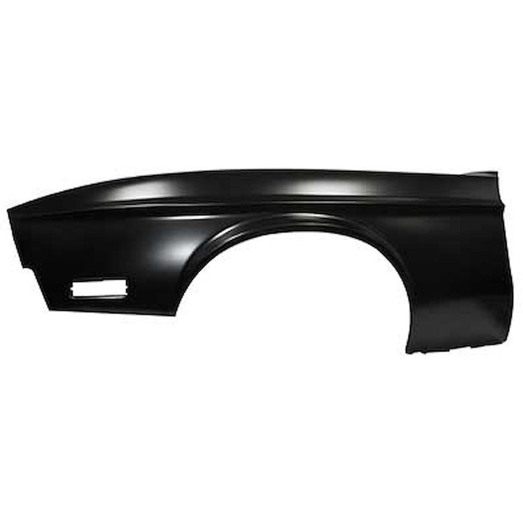 16005LR Front Fender 1971-72 Ford Mustang; EDP Coated; RH Passenger Side