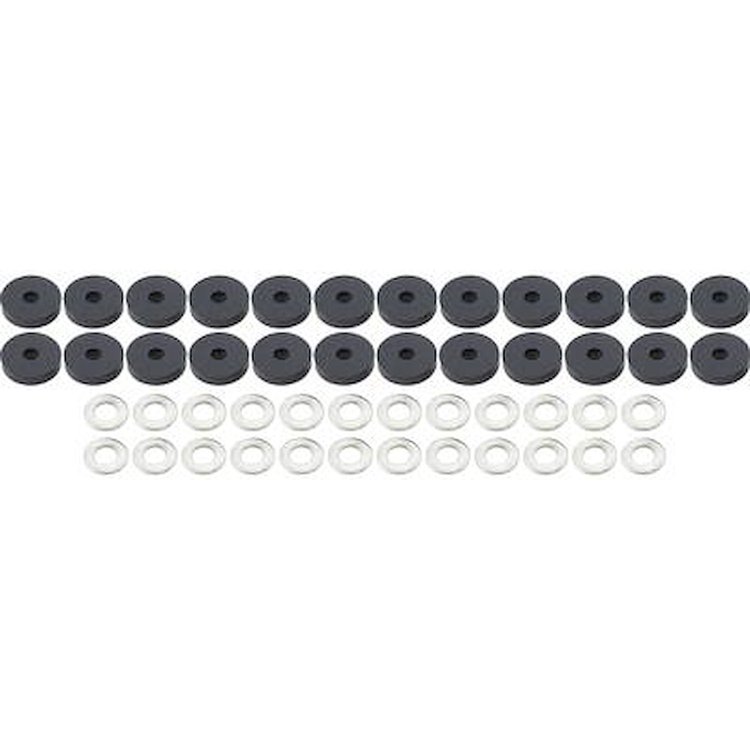 16458A 1942-48 Ford, Running Board Grommet & Washer Set, 48 Pieces