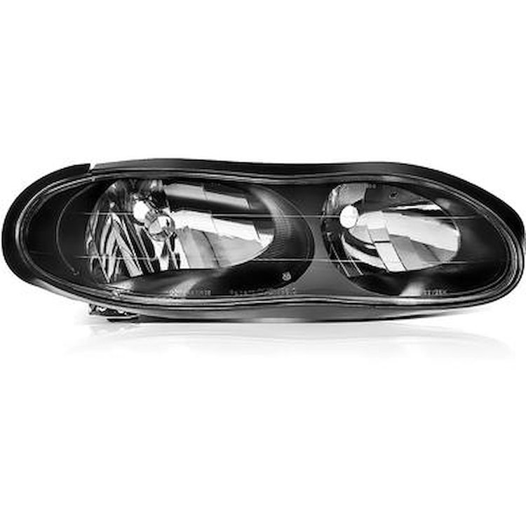 16525314B 1998-02 Camaro; Headlamp Assembly; Black Housing; RH