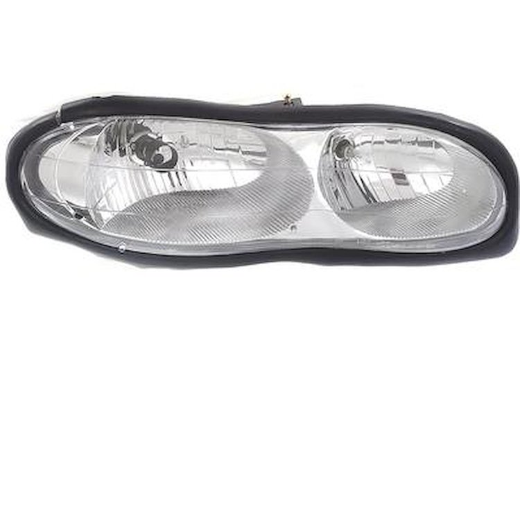 16525314C 1998-02 Camaro; Headlamp Assembly; Chrome Housing; RH