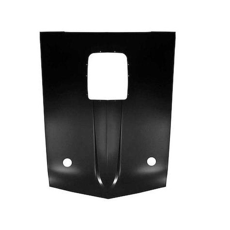 16612MSH Hood Assembly-1970 Ford Mustang; w/Shaker Hole Cut-Out; Bolt On; EDP Coated
