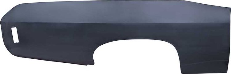 1667348 Quarter Panel Repair Skin-1970 Impala, Full Size Chevrolet; 2 Door; RH; EDP Coated