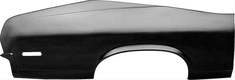1668050 Quarter Panel Skin 1970-72 Nova And X-Body; 2-Door; RH
