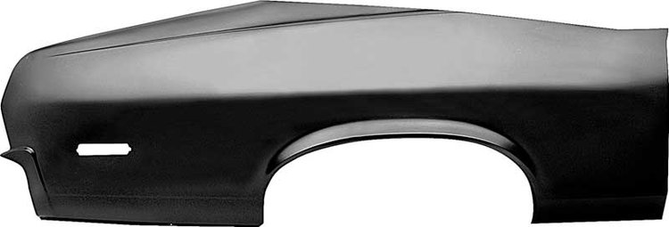 1668052 Rear Quarter Panel Skin for 1973-1974 Chevy Nova, Pontiac Ventura, Olds Omega, Buick Apollo [RH]