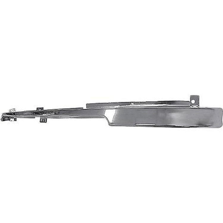 17779KC 1992-98 Ford F-Series Pickup, Bronco; Front Bumper Stone Deflector; Upper; Heavy Gauge; Chrome