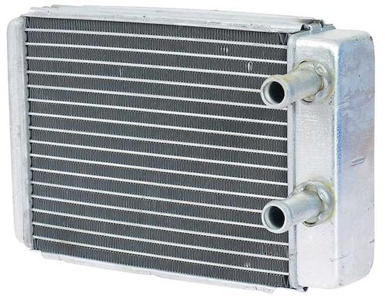 18476A Aluminum Heater Core Assembly for 1960-63 & 65 Falcon, 1964-68 Mustang. 1973-79 F-Series Trucks, 1978-79 Bronco