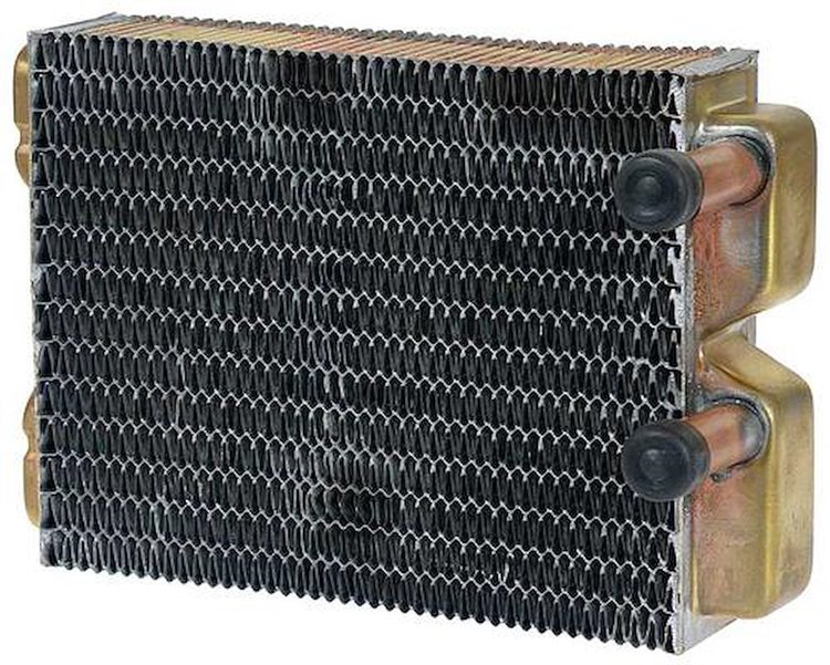 18476EB Heater Core-1960-68 Ford, Mercury; Copper/Brass; 8" Height; Various Models