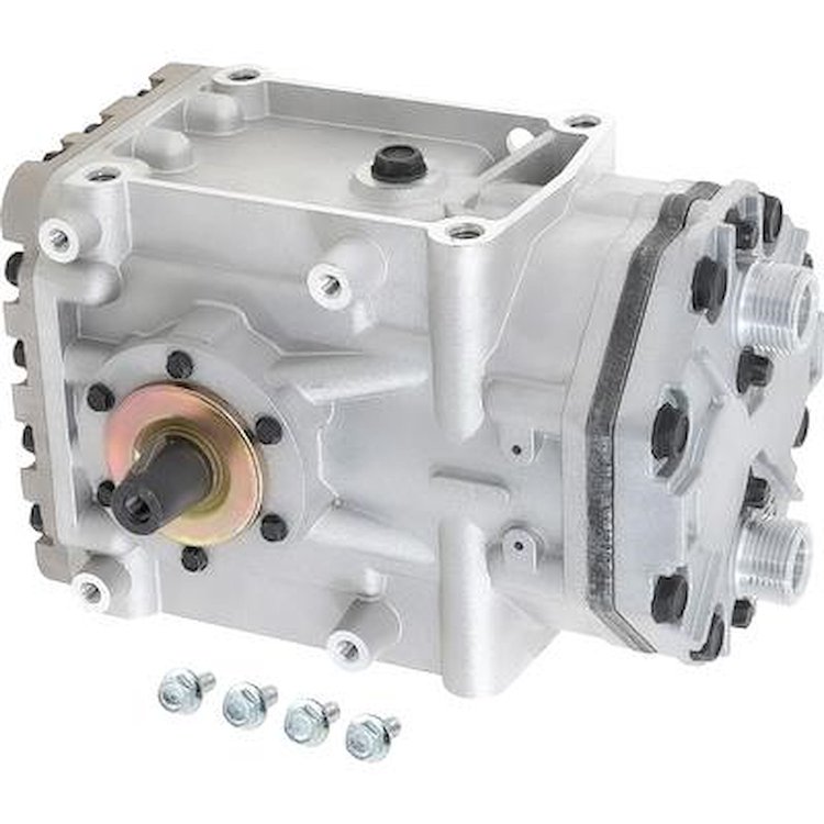 19703E 1969-83 Ford / Mercury; York 209-210 A/C Compressor w/o Clutch; Tube-O-Ring Fittings; R134a; New