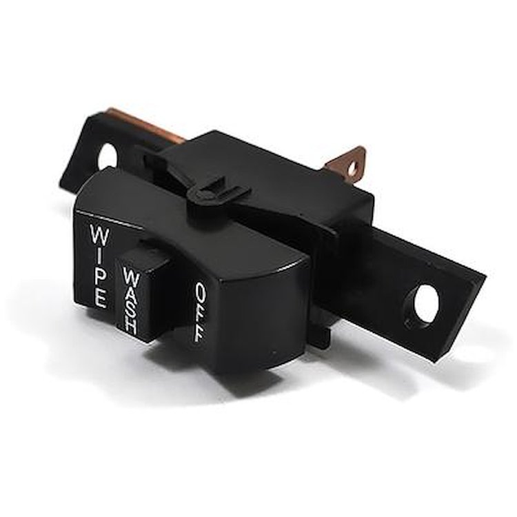 1993453 Windshield Wiper Switch for 1969 Pontiac Firebird [Rocker Style w/Wash Push Button]