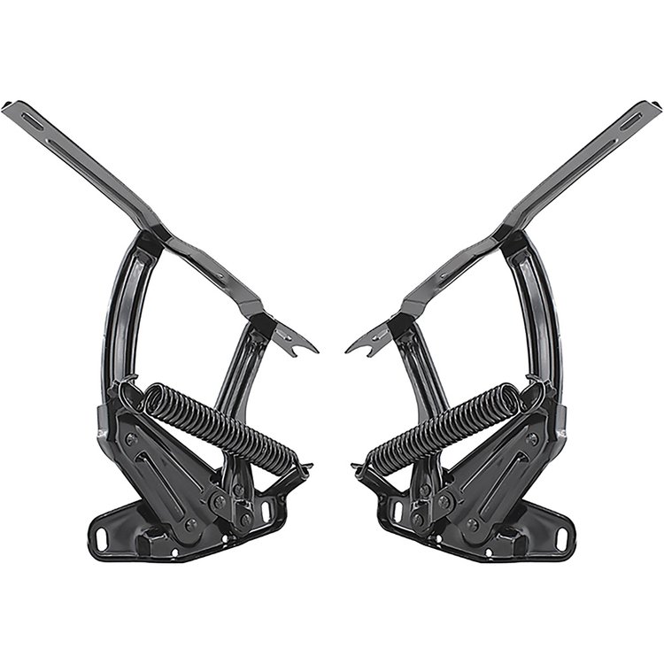 200353 Hood Hinge and Spring Assemblies 1970-1972 Chevelle, El Camino, Monte Carlo, 1970 Impala, Bel Air, Biscayne
