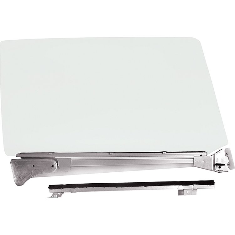 200581 Door Glass Assembly for 1966-1967 Chevy Chevelle, Malibu 2-Door Hardtop or Convertible [Right/Passenger Side]