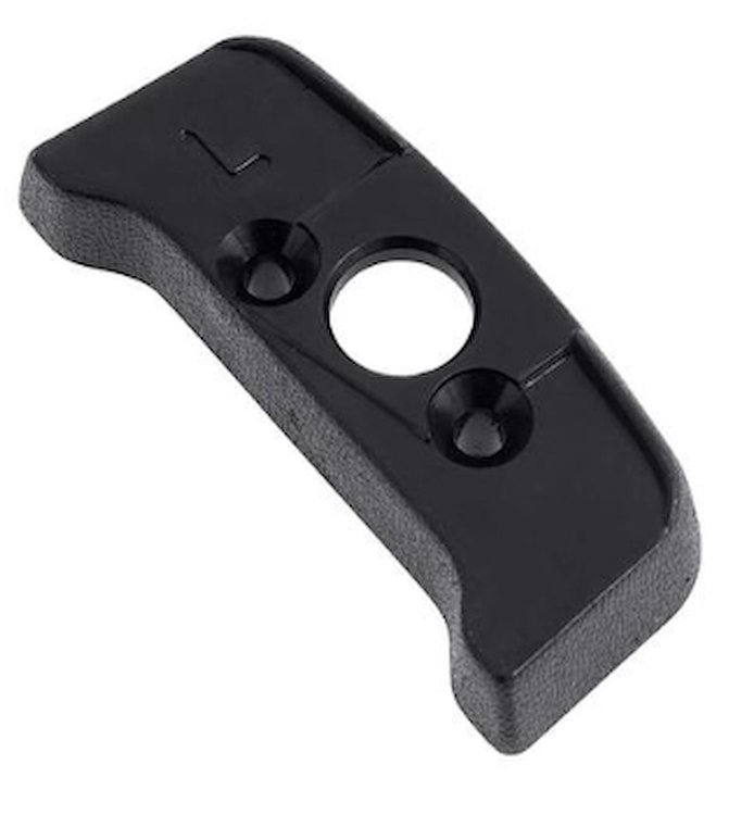 Shoulder Belt Guide Escutcheon 1974-1981 GM, Left/Driver Side, Black