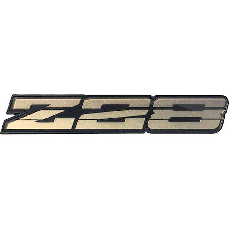 Rocker Emblem 1985-1987 Camaro Z28