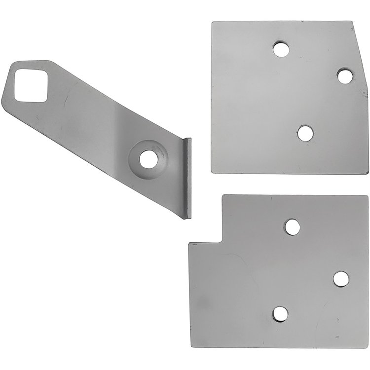 2067DPR A Pillar Nut Plate Set 1967-68 Ford Mustang