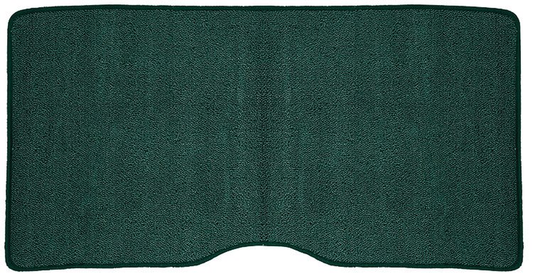 1967-68 Camaro / Firebird Aqua/Turquoise Loop Fold Down Rear Seat Carpet