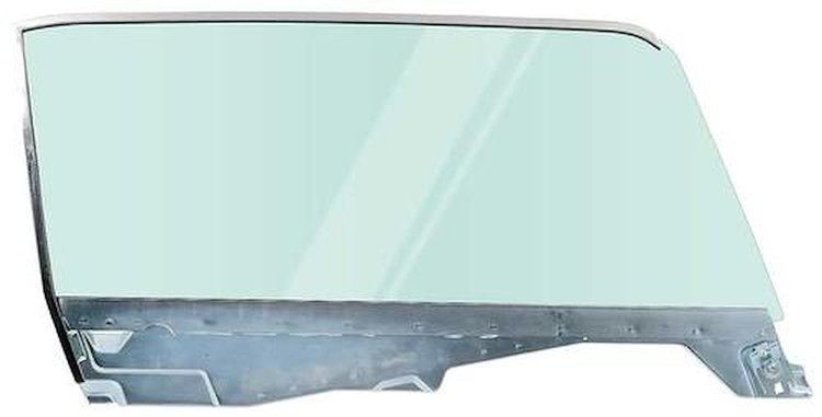 21410CRTK Door Glass Assembly 1964-66 Mustang; Convertible; Tinted Glass; Passenger Side