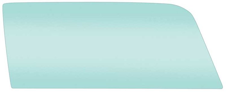 21410DRT Door Glass 1967-68 Mustang, Cougar; Coupe; Tinted; Passenger Side