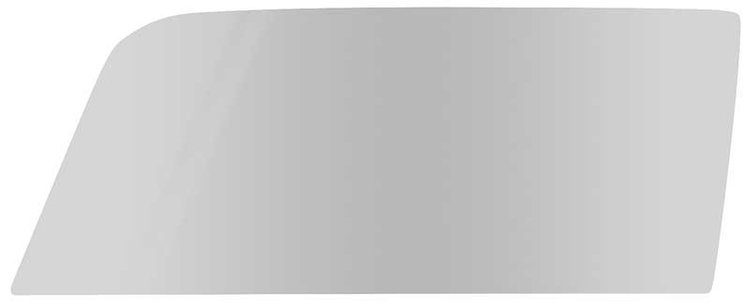 21410FLS Door Glass; 1967-68 Mustang; Convertible; LH; Smoke Gray