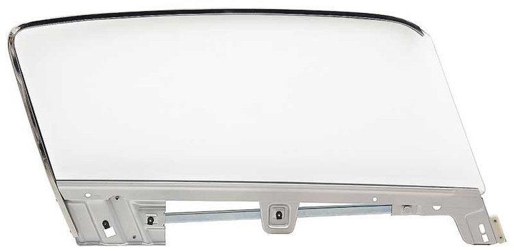21410FRCK Door Glass Assembly; 1967-68 Mustang; Convertible; Clear Glass; Passenger Side