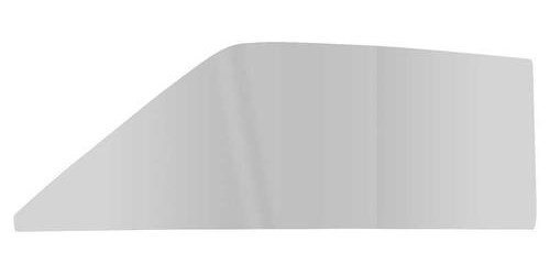 21410HLS Door Glass; 1969 Mustang; Before 10/69; Fastback; Glue-In Style; LH; Smoke Gray