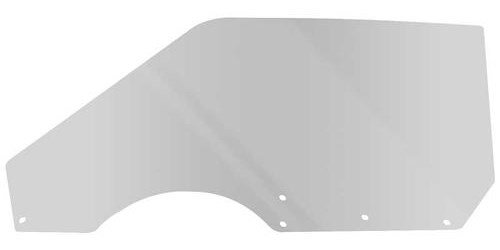 21410PLS Door Glass; 1971-73 Mustang/Cougar; Coupe/Convertible; Power/Manual; LH; Smoke Gray