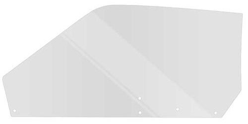 21410QRC Door Glass; 1971-73 Mustang Fastback; Clear; Power, Manual; Passenger Side