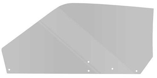 21410QRS Door Glass; 1971-73 Mustang; Fastback; Power/Manual; RH; Smoke Gray