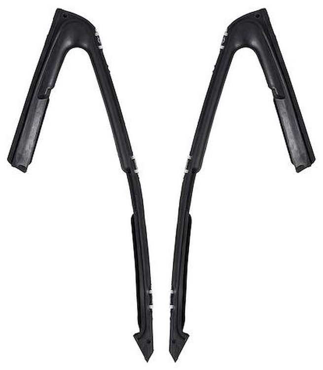 21448AB 1964-66 Mustang; Vent Window Weatherstrip Set; Pair
