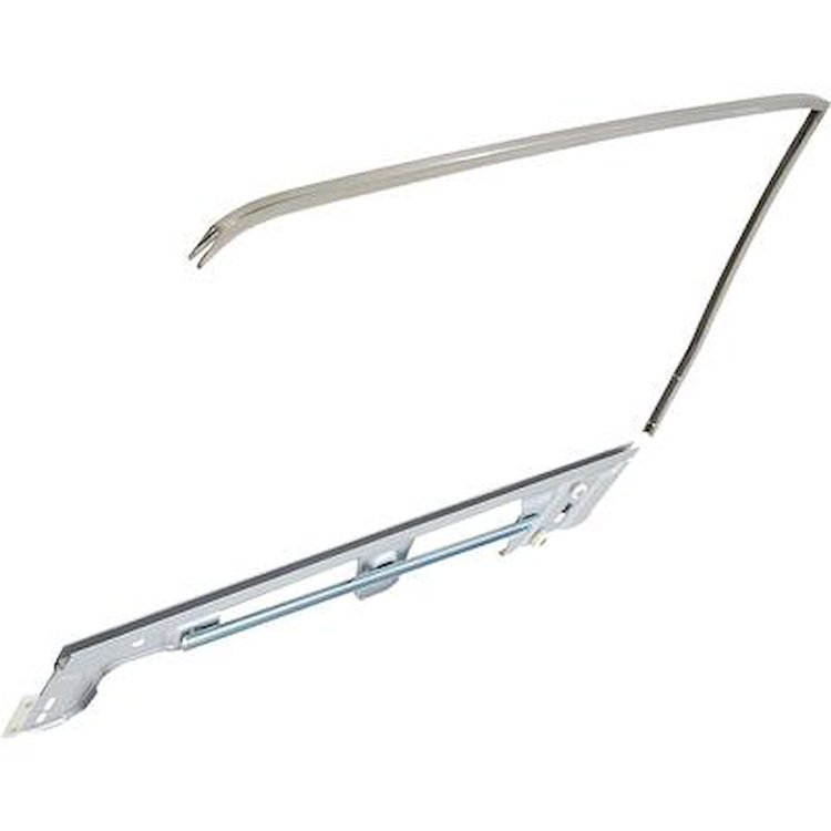 21459D Door Window Frame Set 1967-68 Mustang, Cougar; Convertible; Drivers Side