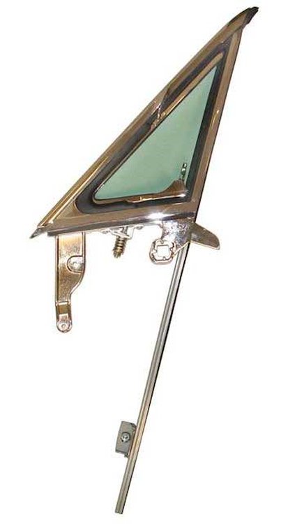 22206D 1964-66 Ford Mustang; Vent Window Assembly; LH; Tinted