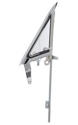 22206J Vent Window Assembly 1968 Ford Mustang; RH; Clear