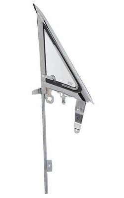 22206K Vent Window Assembly 1968 Ford Mustang; LH; Clear