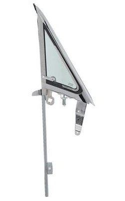 22206M Vent Window Assembly 1968 Mustang; Tinted Glass; Drivers Side