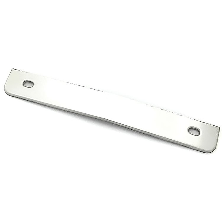22511203 1981-88 Oldsmobile Cutlass, Cutlass Supreme, Plate, Front License Plate Delete, Polished Stainless