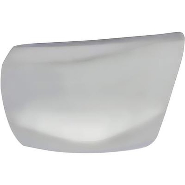 22796186 Front Bumper End Cap; 2007-13 Chevrolet Silverado 1500 GMT900 Series Truck; Chrome; Without Light Hole; LH