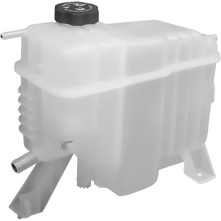 22866587B Coolant Recovery Tank with Pressure Cap for 2011-2014 Chevy Silverado, GMC Sierra with 6.6L Duramax