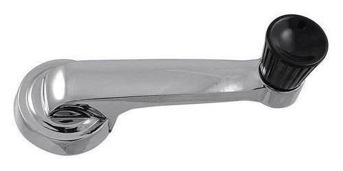 23342H Window Crank Handle for 1961-1966 Ford F-100/F-250/F-350 Truck/Bronco/Econoline [With Black Knob]