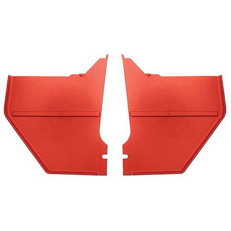 2340402 1964-65 Ford Mustang, Coupe/Fastback, Kick Panels, Red