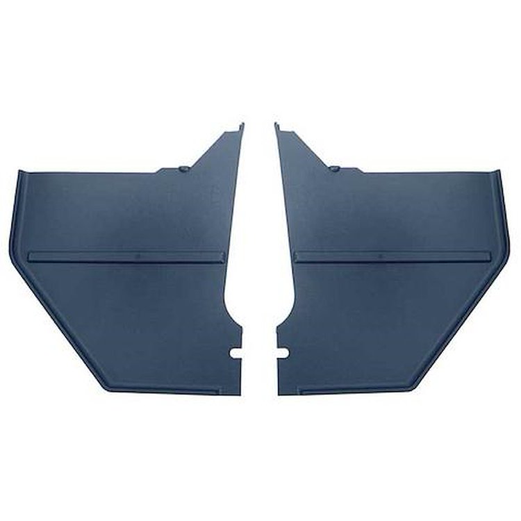 2340403 1964-66 Ford Mustang, Coupe/Fastback, Kick Panels, Light Blue