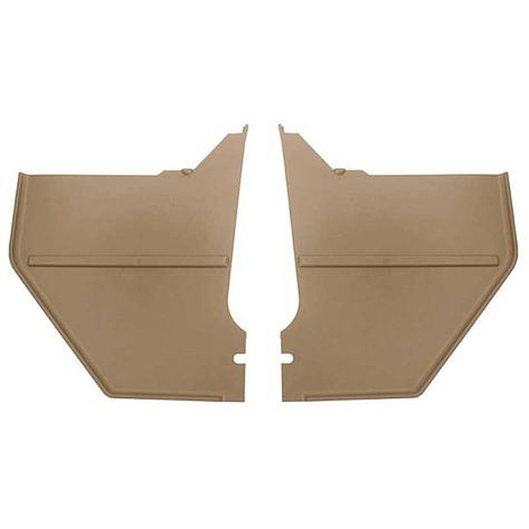 2340407 1964-66 Ford Mustang, Coupe/Fastback, Kick Panels, Parchment