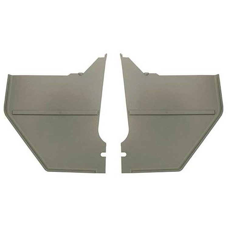 2340409 1964-66 Ford Mustang, Coupe/Fastback, Kick Panels, Ivy Gold