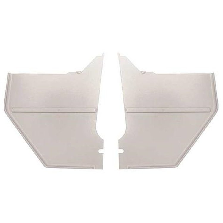 2340410 1964-66 Ford Mustang, Coupe/Fastback, Kick Panels, White