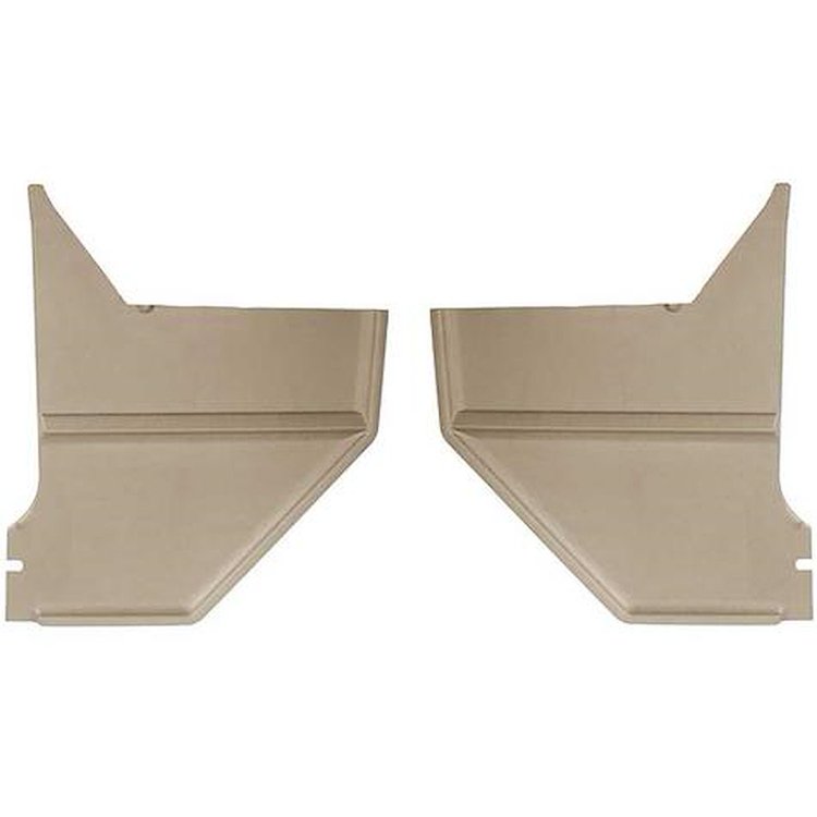2340707 1967-68 Ford Mustang, Coupe/Fastback, Kick Panels, Parchment